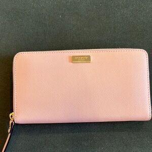 Kate Spade Pink Wallet NEVER USED